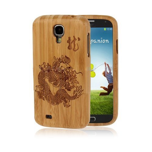 Bamboo Lohikäärme Samsung Galaxy S4 Puinen Suojakuori