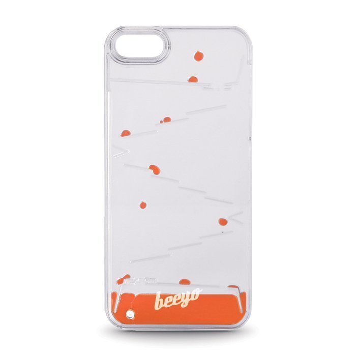 Beeyo Diamond Drops suojakotelo Apple iPhone 5 tai 5S tai 5SE Oranssi