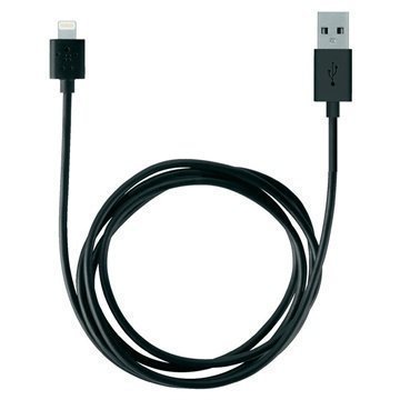 Belkin Lightning / USB Lataus -ja Synkronointikaapeli Musta 2 M