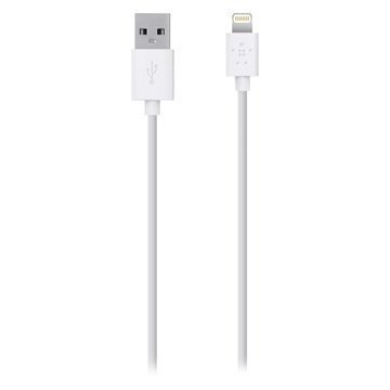 Belkin Lightning/USB-Latausjohto Valkoinen