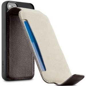 Belkin Snap Flip Wallet for iPhone 5 Dark Brown