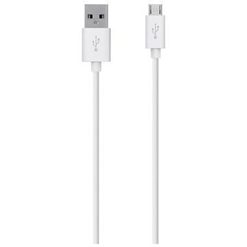 Belkin USB 2.0 / MicroUSB Kaapeli Valkoinen