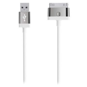Belkin USB / 30-nastainen Kaapeli iPhone 4 / 4S iPhone 3GS iPad 3 Valkoinen
