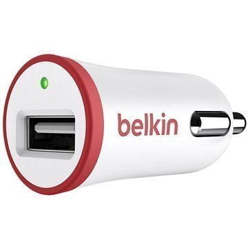 Belkin Universaali Micro Autolaturi Valkoinen / Punainen