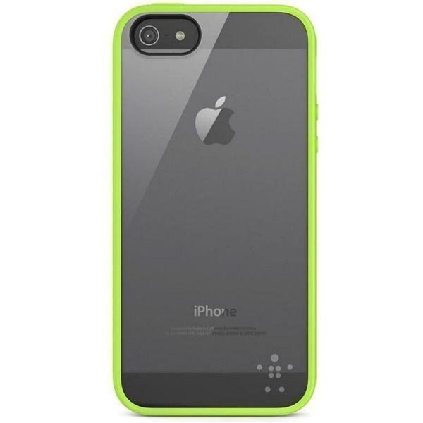 Belkin View Case suojus iPhone 5 puhelimelle vihreä