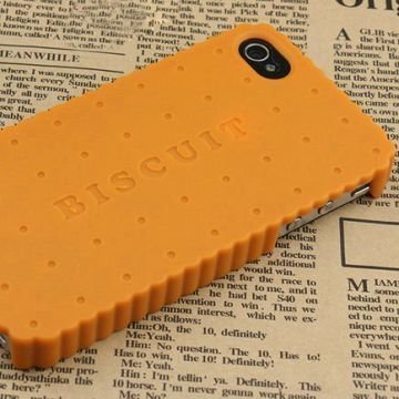 Biscuit Oranssi Iphone 4 / 4s Suojakuori