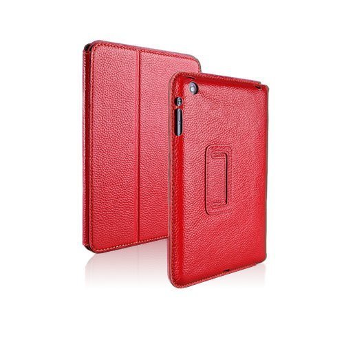 Biz Case Punainen Ipad Mini Aito Nahkakotelo