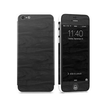 Black Woodgrain iPhone 5C