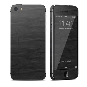 Black Woodgrain iPhone 5S iPhone SE