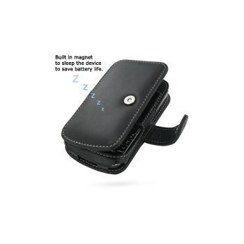 BlackBerry 9700 Bold PDair Leather Case 3BBB97B41 Musta