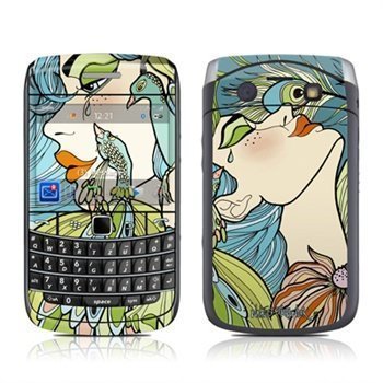 BlackBerry Bold 9700 Peacock Feathers Skin