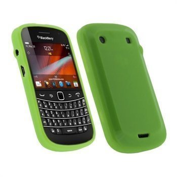 BlackBerry Bold Touch 9900 9930 iGadgitz TPU-Kotelo Vihreä