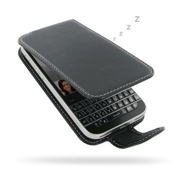 BlackBerry Classic PDair Leather Case NP3BBBCCF41 Musta