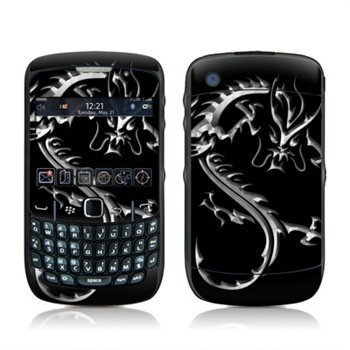 BlackBerry Curve 8520 8530 Chrome Dragon Skin