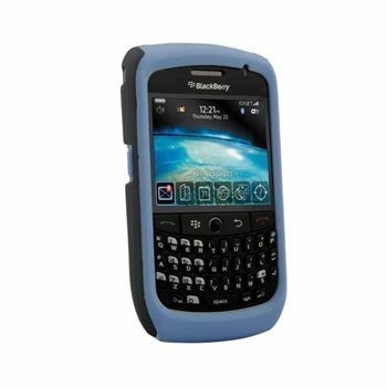 BlackBerry Curve 8900 Naztech Vertex 3-kerroksinen Kotelo Sininen