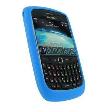 BlackBerry Curve 8900 Silicone Case Blue