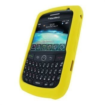 BlackBerry Curve 8900 Silicone Case Yellow