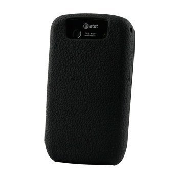 BlackBerry Curve 8900 Textured Silicone Cover Musta