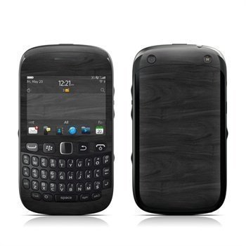 BlackBerry Curve 9320 Black Woodgrain Skin