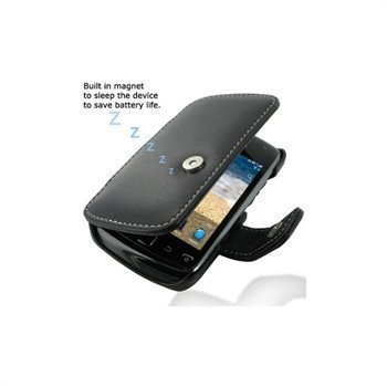 BlackBerry Curve 9380 PDair Leather Case 3BBBU9B41 Musta