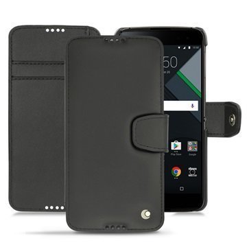 BlackBerry DTEK60 Noreve Tradition B Wallet Case Musta