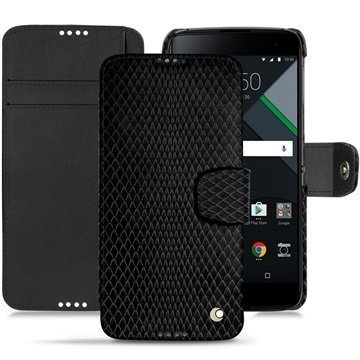 BlackBerry DTEK60 Noreve Tradition B Wallet Case Serpent Musta