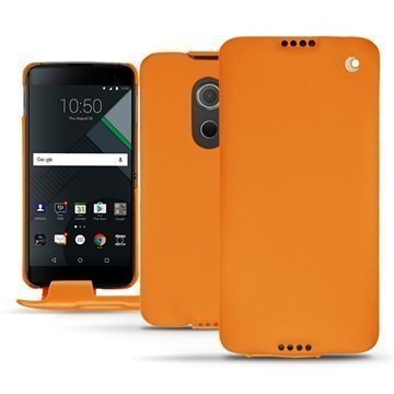 BlackBerry DTEK60 Noreve Tradition Flip Case Oranssi