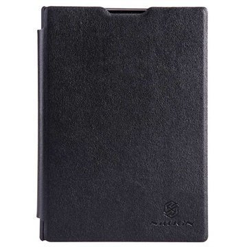 BlackBerry Passport Nillkin V-Series Folio Nahkakotelo Musta