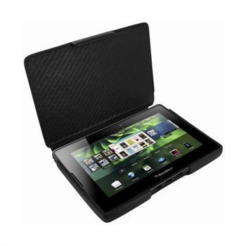 BlackBerry PlayBook Piel Frama iMAGNUM Nahkakotelo Musta