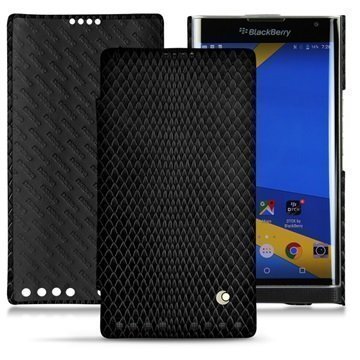 BlackBerry Priv Noreve Tradition D Nahkainen Läppäkotelo Horizon Serpent Musta