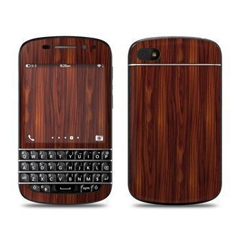 BlackBerry Q10 Dark Rosewood Skin