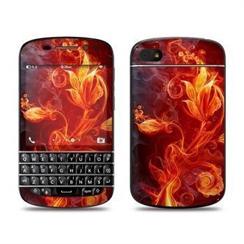 BlackBerry Q10 Flower Of Fire Skin