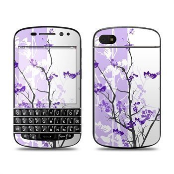 BlackBerry Q10 Violet Tranquility Skin