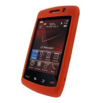 BlackBerry Storm2 9550 9520 iGadgitz Silicone Case Red