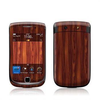 BlackBerry Torch 9800 Dark Rosewood Skin