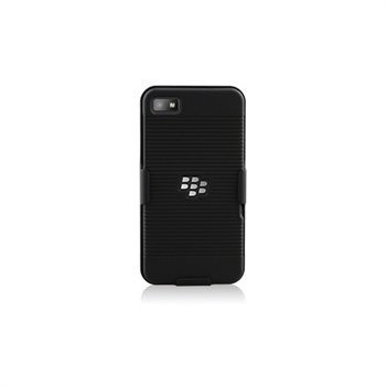 BlackBerry Z10 Naztech DoubleUp Suojakotelo Musta