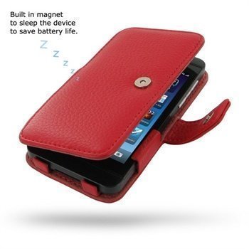 BlackBerry Z10 PDair Leather Case 3RBBYZB41 Punainen