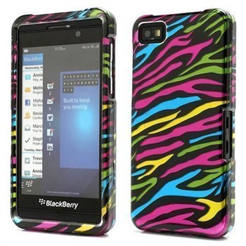 BlackBerry Z10 Snap-on Suojakotelo Seepra Värikäs
