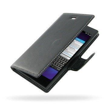 BlackBerry Z3 PDair Leather Case NP3BBBE3B41 Musta