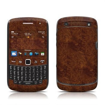 Blackberry Curve 3G 9300 Curve 9350 Curve 9360 Curve 9370 Dark Burlwood Skin