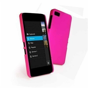 Blackberry Z10 Tuff-Luv E-Volve Kovakantinen Suojakotelo Pinkki