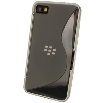 Blackberry Z10 iGadgitz Kaksisävyinen TPU-Suojakotelo Selkeä