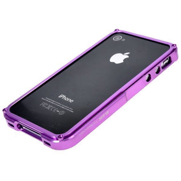 Blade Iphone 4 Alumiininen Suojakehys Violetti