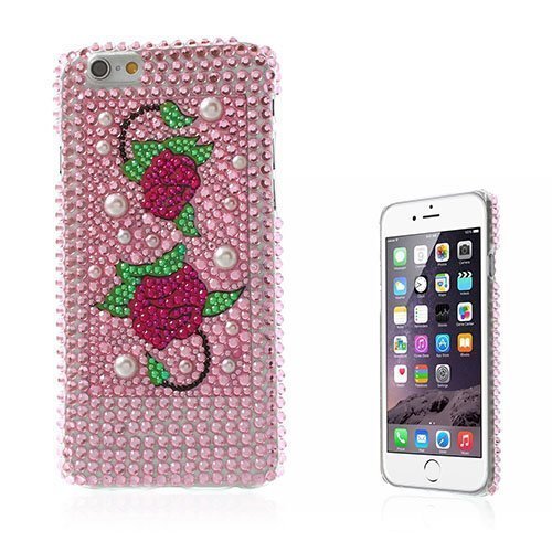 Bling Beautiful Flower Iphone 6 Suojakuori