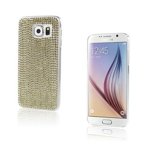 Bling Bling Samsung Galaxy S6 Suojakuori Champagne