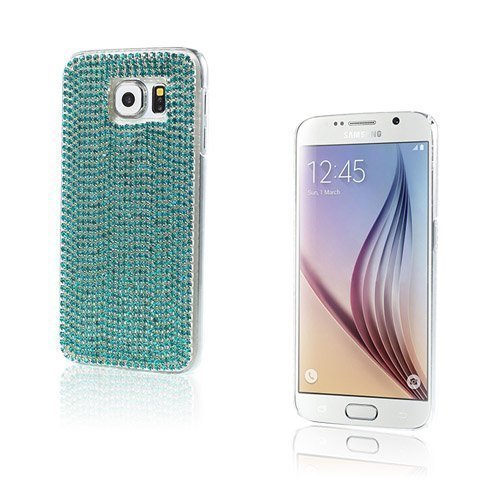 Bling Bling Samsung Galaxy S6 Suojakuori Sininen