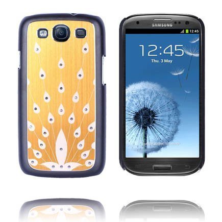 Bling Kulta Samsung Galaxy S3 Alumiininen Suojakuori