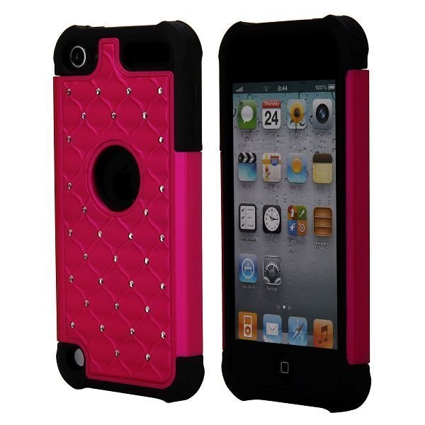 Bling Neutronic Pinkki Ipod Touch 5 Suojakuori