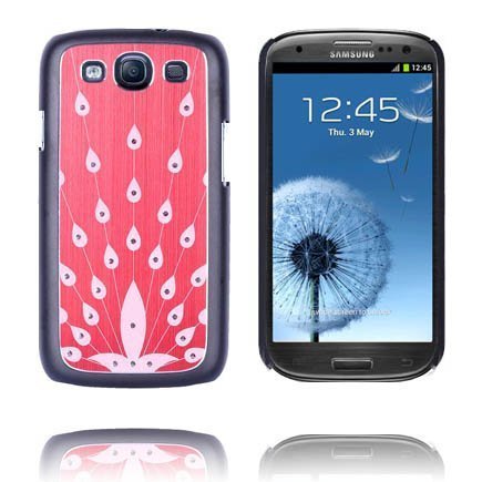 Bling Punainen Samsung Galaxy S3 Alumiininen Suojakuori