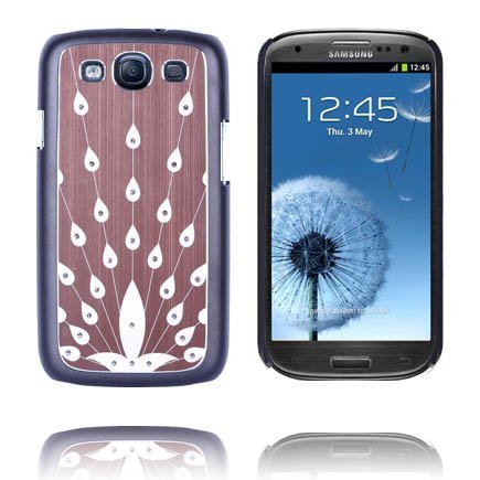 Bling Ruskea Samsung Galaxy S3 Alumiininen Suojakuori